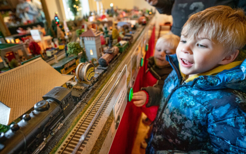 Going off the rails on a model train Toy Train Expo rolls in for 31st